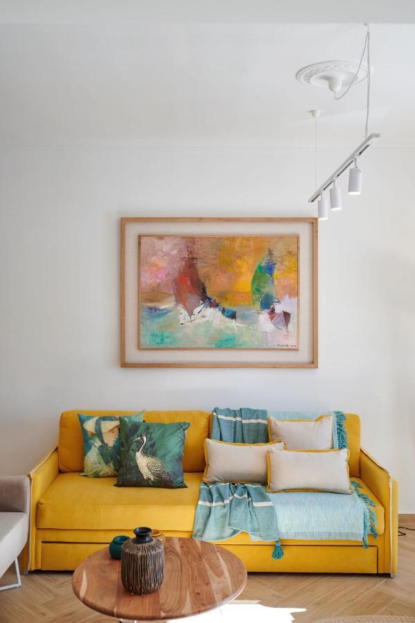 Kaizen Chania - New Central Apartment Just 350M Away With Private Jacuzzi And Free Parking! Exteriör bild